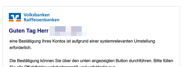 Phishing-Mail sicheres Online-Banking Phishing-Mail sicheres Online-Banking