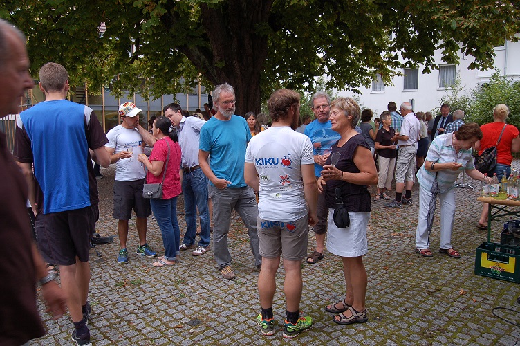Empfang am Rathausplatz Frickingen