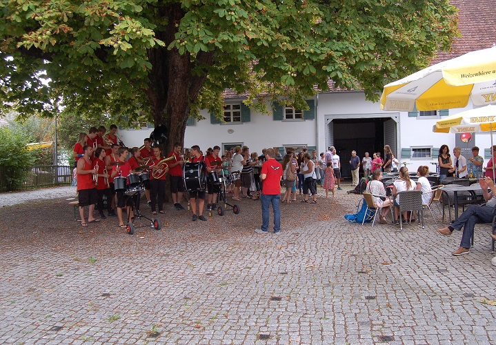 Empfang am Rathausplatz Frickingen