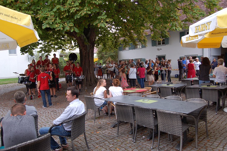 Empfang am Rathausplatz Frickingen